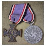 WWI Iron Cross & WWII Air Assault Medal