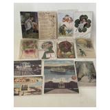 13 VTG/ Antique Postcards