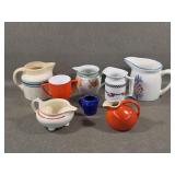 Mixture of Collectible Cream Pitchers +