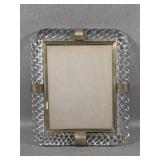 Art Deco Glass Picture Frame