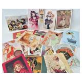 Lot of VTG Reproductions of Antique Postcards