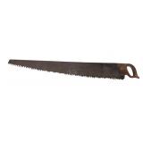 Antique Warranted Superior Hand Saw The Blade is