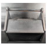 Painted Wood Yarn Box