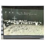 PHOTO COPY KKK OPEN AIR CEREMONIAL COFFEYVILLE,