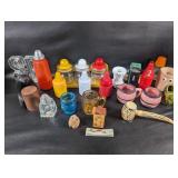 Small Canister Set, Salt & Pepper Shakers, Some