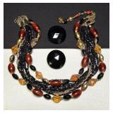 Vintage Deauville Multi Strand Necklace, W