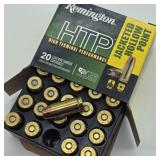 20- 40 S&W 180 GR JHP REMINGTON ROUNDS AMMUNITION
