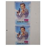 Naked Gun / Liam Neeson Movie Posters NOS