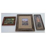 3 Framed Prints