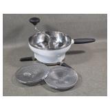 Like New Hand Crank Food Mill