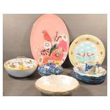 Light Bright Porcelain & Pottery Serving Pieces