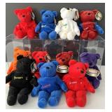 11 Salvinoï¿½s Bammers Hockey Beanie Babies & 5