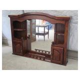 Wooden Dresser Topper for Wall Mount Shelf +
