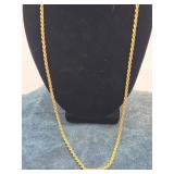 18K Gold Necklace / Chain 21.9g