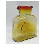 Blenko Amberina Water Pitcher UV Reactive