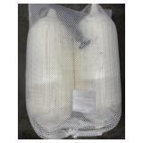 2 Boat Fender Bumper Dock Buoys w/ Mesh Bag & Air