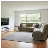 Nice Flexsteel Double Recliner Sectional Sofa