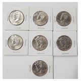 7 BU! 2008 P Kennedy Half Dollars