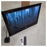 Vizio E320VL  TV w/ Apple Box