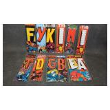 NOS Marvel License Plate Superhero Letters Metal