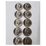 10 2024 D Kennedy Half Dollar Coins BU