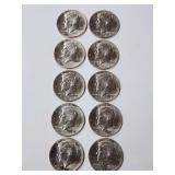 10 2024 D Kennedy Half Dollar Coins BU