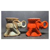 Frankoma Political Mugs GOP Nixon/Agnew 1969 &