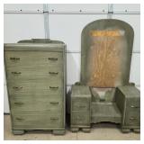 Waterfall / Shabby Dresser Project Pair