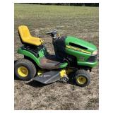 JOHN DEERE RIDING LAWNMOWER LA110 AUTOMATIC 42