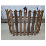 Barn Word Decorative Picket Panel