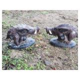 Pr Arkansas Razorbacks Concrete Statues