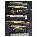 GOLD FILLED, PLATED & GOLD TONE TIE BARS. ANSON,