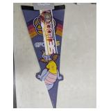 Vintage & Disney Souvenir Felt Pennant Lot (6