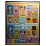 Limited Edition Signed Disney Wonderground Epcot