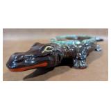 Japanese Redware Florida Souvenir Alligator