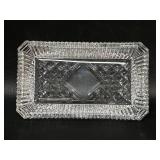 Waterford Crystal Rectangle Tray / Dish 7x4