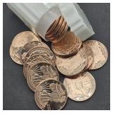 20- 1 oz FINE COPPER ROUNDS