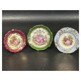 Tiny Limoges Porcelain Plates Transferware