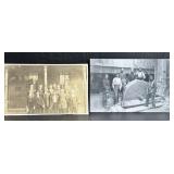 2 Antique RPPC