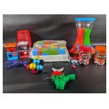 Neon Barrel of Monkeys, Fidget Toys, Neon