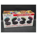 Four Pack of Mini Waffle Irons & Other NIB