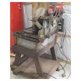 Slik Slab & Trim Rock / Stone Saw - Oil Bath