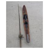 Vintage Water Ski & Deep Sea Fishing Pole Rig