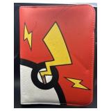 POKEMON CARD BINDER W/ 22 POKEMON CARDS