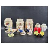 Collection of Vtg Salt & Pepper Shakers