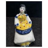 VINTAGE CALIFORNIA ART POTTERY GIRL FIGURINE
