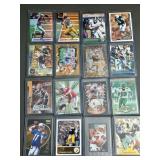 16 VTG Football Cards/ Various Brands All Near