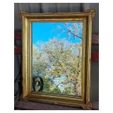 Ornate Giltwood Rectangular Wall Mirror