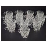 Vtg Tiffin Franciscan Punch Cups Glasses