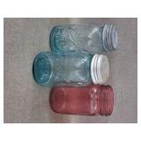 3 Vintage Ball Jars